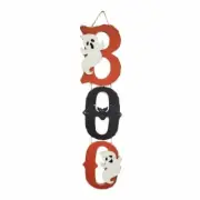 Ashland Brand Vertical Boo Ghost Halloween Wall Accent 25"