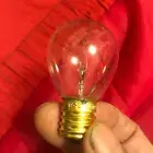 LAVA LAMP BULB SMALL BRASS BASE 25 Watt 25w 120V A17 Base SMALL BASE