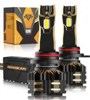 AUXBEAM GX 9012 CANBUS LED Headlight Hi/Lo for GMC Sierra 1500 2500 HD 2014-2015 (for: Mitsubishi)