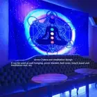 Blacklight Tapestry Sit In Meditation Fluorescent Effects Soft UV Reactive
