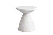 MIUZ Round Coffee Table Side Table Chair Stand Indoor Outdoor End Accent Tables