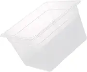 iplusmile Slow Cooking Container Clear Vacuum Box for Sous Vide for Meal Prep Outdoor Cooking Leak Design for Vegetables Fruits Storage