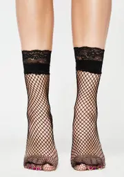 Sasscapade Fishnet Socks