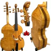 Baroque style professional Maestro 6 - String viola-da-gamba-27" ,carving scroll