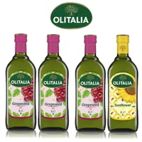 在飛比找樂天市場購物網優惠-【奧利塔olitalia】1000ML葡萄籽油3瓶+葵花油1