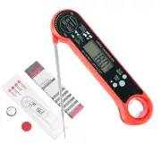 Meat Thermometer for Grilling Waterproof Instant Read Food thermometers with ...