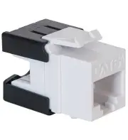ICC CAT6A RJ45 Keystone Jack for HD Style (ic107gacwh)