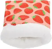 DRESSOOS Pet Bed Cozy Cotton Hamster Sleep Pouch for Guinea Pigs Hedgehogs Sugar Gliders Winter Warmth for Animals Comfortable for Pets