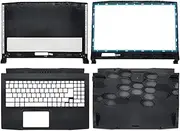 New Compatible for MSI Compatible for Katana GF66 11UE 11UG MS-1581 MS-1582 Rear Lid TOP Laptop LCD Back Cover/Front Bezel/Palmrest Upper/Bottom CASE (Color : A B C D Shell)