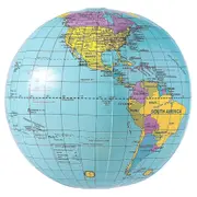 Inflatable World Globe