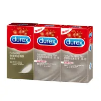 在飛比找momo購物網優惠-【Durex杜蕾斯】超薄裝12入+更薄型10入*2盒保險套(