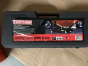 CRAFTSMAN Black 2.25-Ton Steel Hydraulic Trolley Jack With Hard Case Brand New