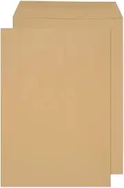 Blake Purely Everyday C4 324 x 229 mm 90 GSM Gummed Pocket Envelopes (13854/25 PR) Manilla - Pack of 25