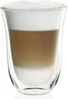De'Longhi | 2 x Latte Macchiato Glasses Pack | 2 x 330ml Clear, Glass