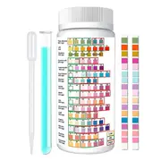 16 in 1 Water Testing Kits for Drinking Water- Home Water Test Kit,Water Quality Measurement Kits (50Pcs Test Strips ) as shown