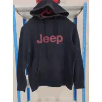 在飛比找蝦皮購物優惠-連帽衫 JEEP 海軍藍