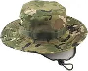 [Comebachome] Bucket Hat, Camouflage Wide Brim Bucket Hats for Men, UV Protection Fishing Hat, Breathable Camo Jungle Hat, Sun Hat for Women Men