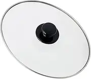 SPARES2GO Complete Oval Glass Lid & Knob Handle Morphy Richards 3.5L Slow Cookers