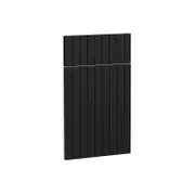 Kaboodle 450mm Black Olive V-Groove 1 Door/1 Drawer Panels