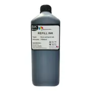 1 liter black eco solvent ink for mutoh roland mimaki Epson hp refill
