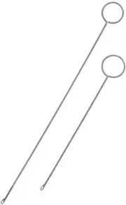 2pcs Sewing Loop Turner Hook Long Tool with Latch for Fabric Tube Straps