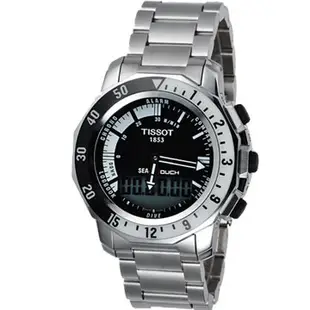 TISSOT SEA-TOUCH 觸控多功能潛水錶(T0264201105100)黑