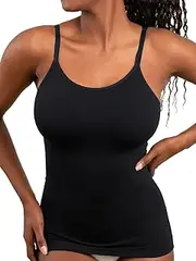 [SHAPERMINT] Scoop Neck Cami - Compression Camisole for Women - Shapewear for Women