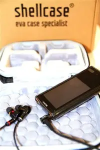 在飛比找Yahoo!奇摩拍賣優惠-現貨 適用于索尼播放器NW-ZX300A收納保護硬殼便攜包袋