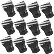 minkissy 15-piece Hair Dryer Combs Set Blow Dryer Diffuser Attachment Nozzle Combs Salon Grade Accessories