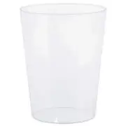 Clear Plastic Cylinder Container (7.6in.) Pk 1