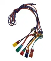 Amarrodores TejidasTie Cords (For Rooster) 5 Pcs Gallo Fino