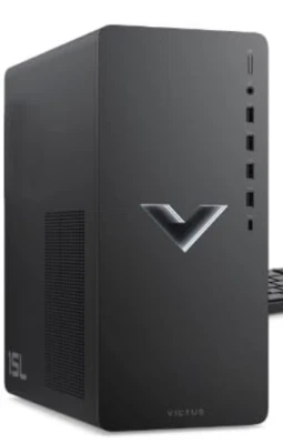 HP Victus 15L Gaming Desktop PC, AMD Ryzen 5 5600G, AMD RX6400, 8GB RAM, 512GB S