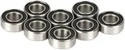 683RS Bearing 10PCS 3x7x3 mm ABEC-7 Hobby Electric RC Car Truck 683 RS 2RS Ball Bearings 683-2RS Black Sealed