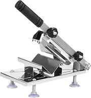 DJAPWPX-Frozen Meat Slicer, Stainless Steel Manual Meat Slicer, Meat Food Slicer with Anti Slip Suction Cups, Thickness Adjustable Meat Cutting Machine, Frozen Meat Slicer for Home