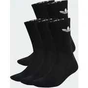 Trefoil Cushion Crew Socks 6 Pairs