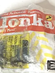 Vintage 1994 McDonalds Happy Meal - Tonka Trucks - #7 Grader Toy Sealed!
