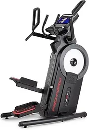 ProForm Pro HIIT H14 Elliptical Machine for Low-Impact Cardio Exercise with 14” Tilting Touchscreen, Black