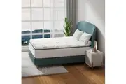 8cm Memory Foam Mattress Topper with Bamboo Cover - Double