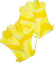 1 Pair Swimming Gloves Swim Paddles Swim Gloves Water Gloves Adults Diving Supplies Swimming Webbed Gloves Diving Training Gloves Silicone Swimming Paddles Water Resistance Gloves