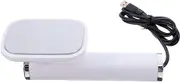 COOPHYA Portable Handheld Steamer Iron Mini Travel Ironing Machine with Panel for Even Heat Distribution Wrinkle Remover for Home and Business Trips
