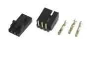 3-Pin 2543 2520 2.54mm mini latch male locking connector header terminal 10 set