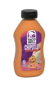 〽️ New Exclusive Official Taco Bell Chipotle Creamy Sauce Bottle 12floz