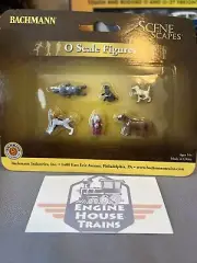 Bachmann 33158- Dogs with Fire Hydrant - O Scale