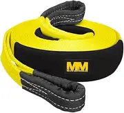 Mean Mother 4X4 Snatch Strap, 60 mm x 9 Meter, 8 Ton Capacity - MMSS8T