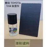 【風城汽車百貨】豐田TOYOTA 色號1H4 鈦雲灰 修補漆／點漆瓶／點漆筆／點漆／補漆／金油／15ML