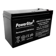 PowerStar 12V 9ah AGM SLA battery replaces Interstate SLA1079,SLA1075