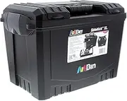 ArtBin 6917AB Sidekick XL Carrying Case, Portable Art & Craft Organizer with Handle, [1] Plastic Storage Case, Black