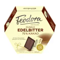 在飛比找蝦皮購物優惠-德國Feodora 賭神巧克力75%30片大盒裝，德國原裝.