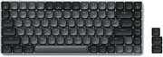 Satechi SM1 75% Mechanical Keyboard, LED Backlit Bluetooth Keyboard, 84 Keys Compact Wireless Keyboard, Gaming Keyboard for Mac and Windows - Dark Grey/Grey