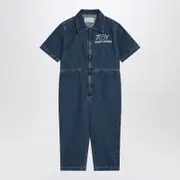 [Bobo Choses] Joy blue denim jumpsuit 10/11 Y Blue